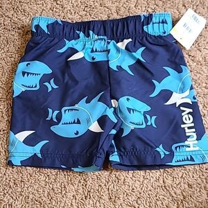 Hurley swimming 🏊‍♀️ trunks kids waist 9.5"